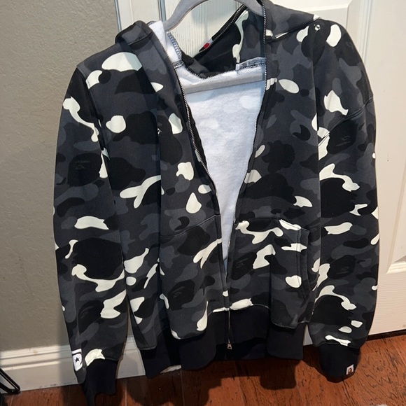 Bape | Jackets u0026 Coats | Bape Wgm Hoodie | Poshmark